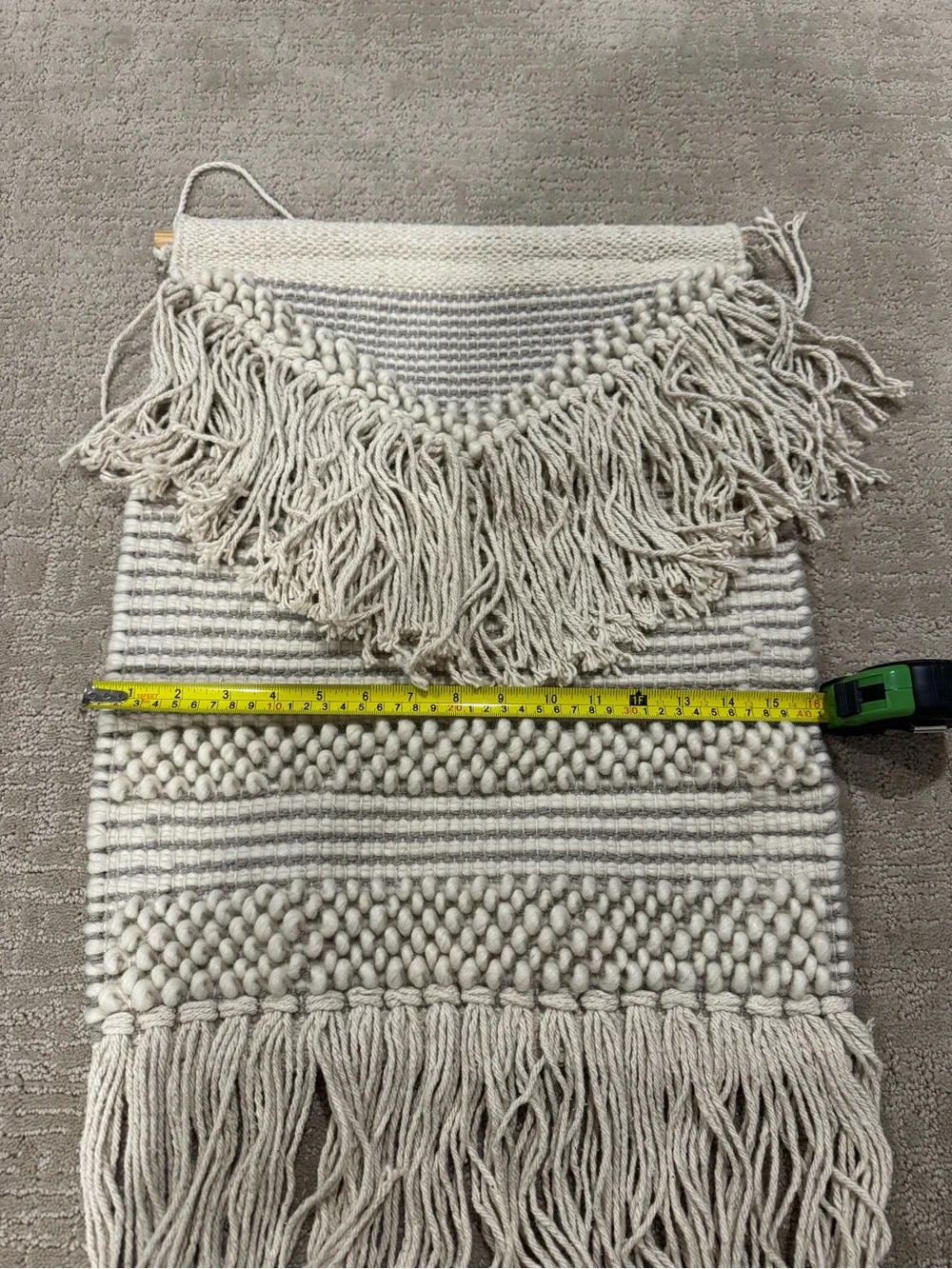 Neutral Cream Macrame Wall Hanging - Brand